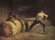 Jean Francois Millet Sawyer oil on canvas